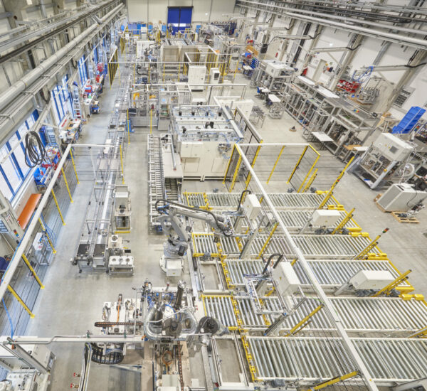 Montagelinie Rotor Assembly line rotor