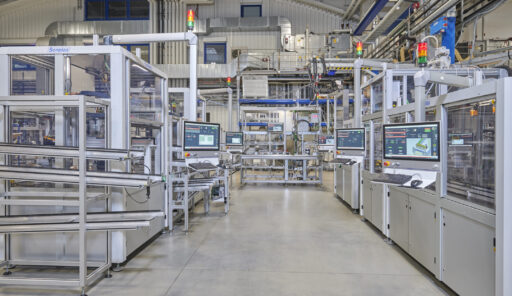 Assembly Line High Voltage EMC Filter