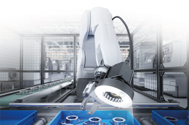 Roboterhandling mit integrierter MachineVision