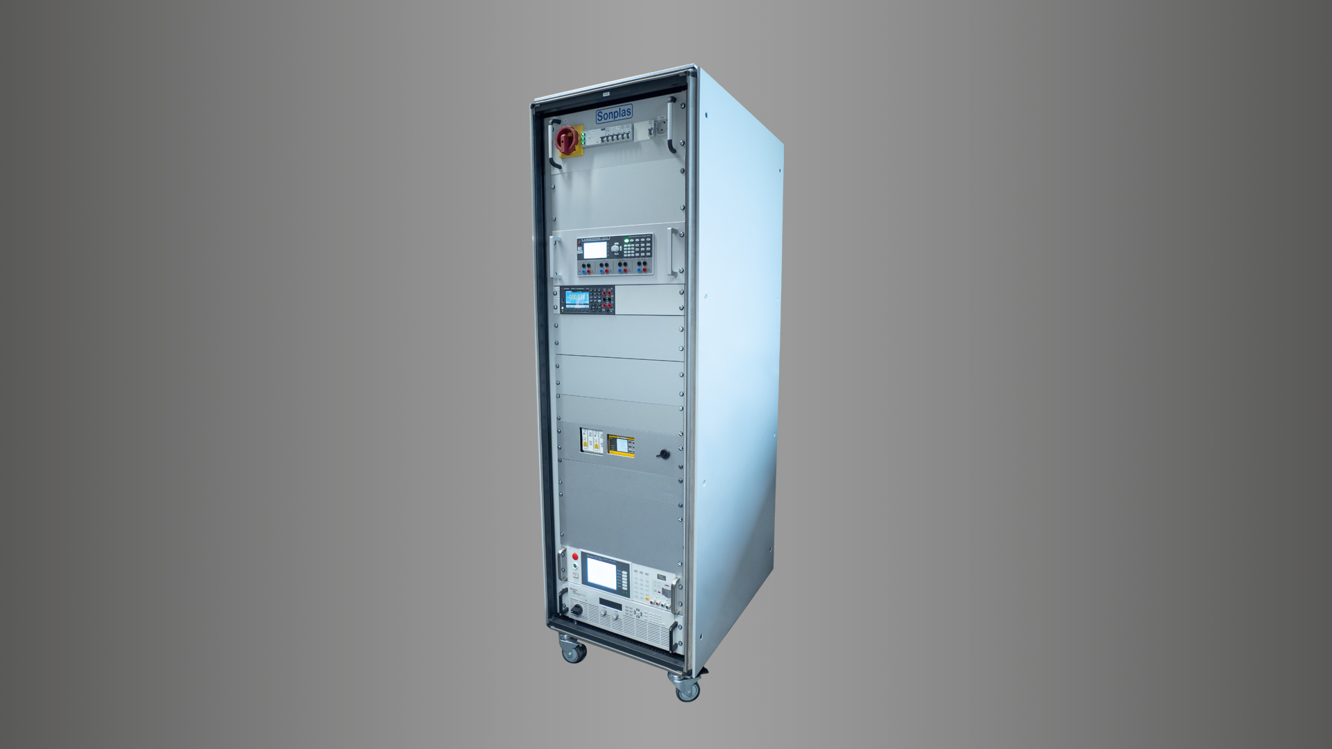 Leistungselektronik Test Rack 