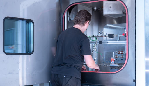 Hydrogen test center of Sonplas GmbH ready for operation