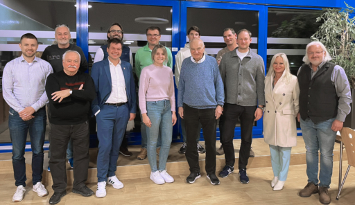 Political Party „Freie Wähler“ from Straubing visits Sonplas 
